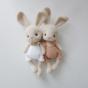 Coton mon petit lapin : patron au crochet amigurumi Français/English/Espanol/Deutsch PDF File image 5