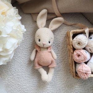 Cotton my little rabbit: amigurumi crochet pattern French/English/Espanol/Deutsch PDF File image 6