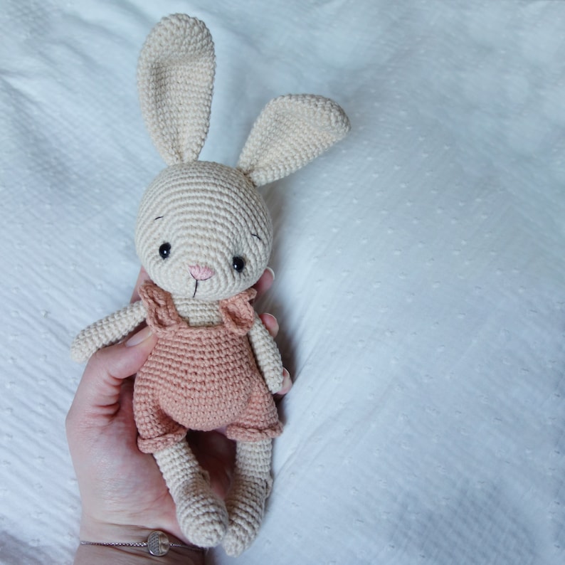 Cotton my little rabbit: amigurumi crochet pattern French/English/Espanol/Deutsch PDF File image 7