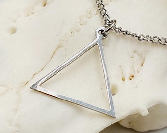 Fire Element Pendant (Stainless Steel)