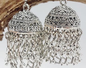 Victorian Ornament Dome Earrings