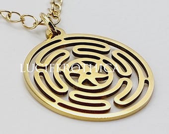 Hekate’s Wheel (Strophalos) Pendant