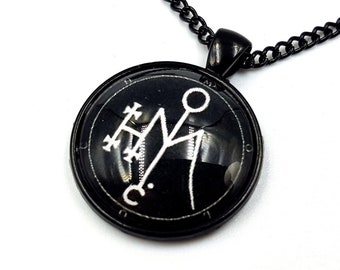 Sigil of Moloch Pendant