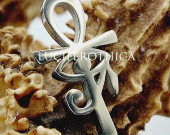 Ankh Eye of Horus Pin (Stainless Steel)