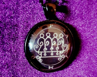King Paimon Sigil Necklace