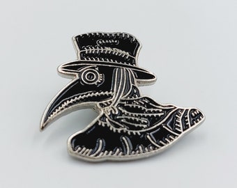 Plague Doctor Lapel Pin