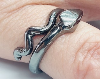 Slithering Serpent Snake Ring