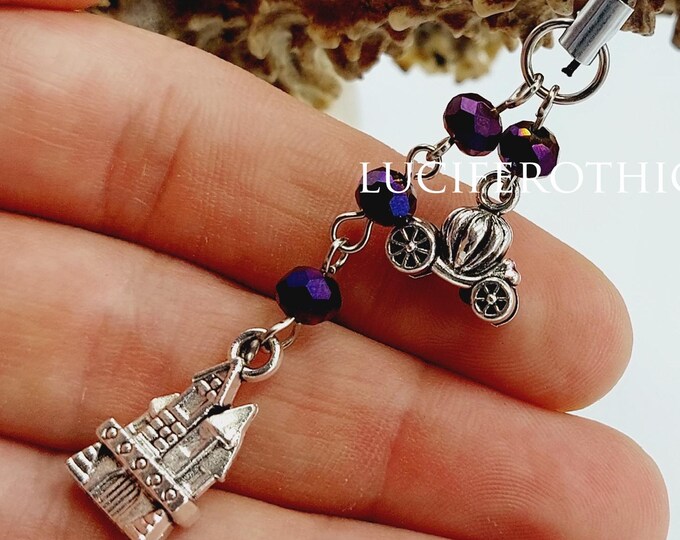 Cinderella Phone Charm