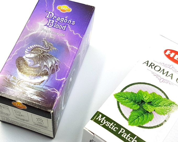 Fragrance Incense Oil ( Palo Santo | DragonsBlood | Patchouli )