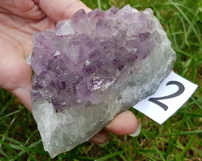 Raw Chuncks of Amethyst Gemstone (5 pieces available)