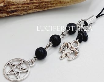 Baphomet Phone Charm