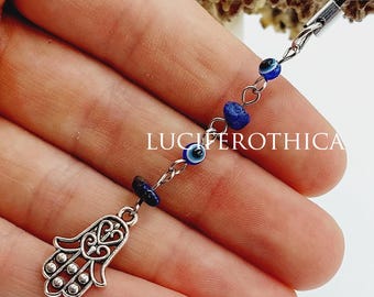 Hamsa Protection Phone Charm