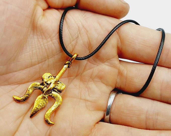 Lord Shiva Trishula Pendant