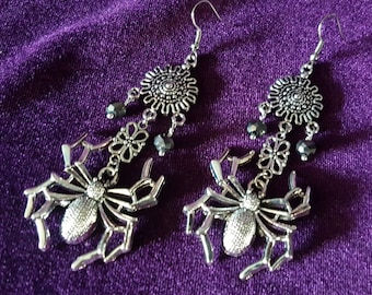 Tarantula Earrings