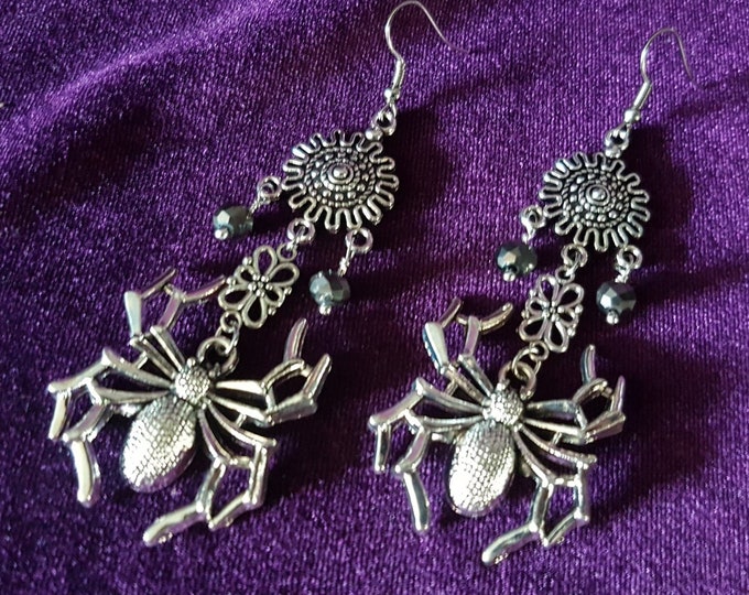 Tarantula Earrings