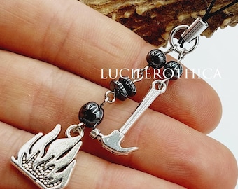 Hephaestus Devotional Phone Charm