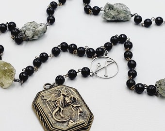 Archangel Michael Rosary Necklace