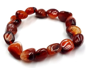 Carnelian Nugget Bracelet