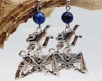 Osiris Earrings (2 Styles - Lapis Lazuli)