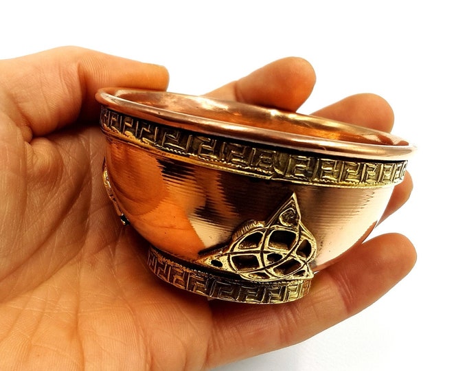 Triquetra Offering Bowl (Copper)