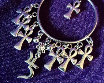 Sopor Aeternus Ankh Earrings