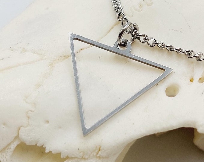 Water Element Pendant (Stainless Steel)