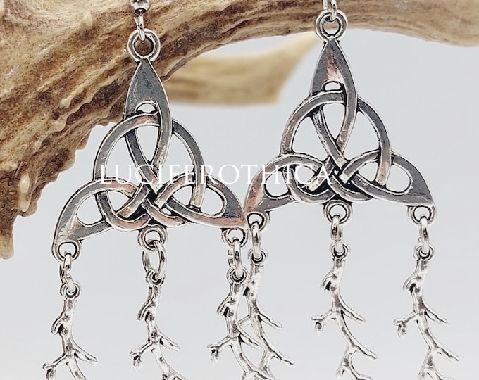 Triquetra Earrings