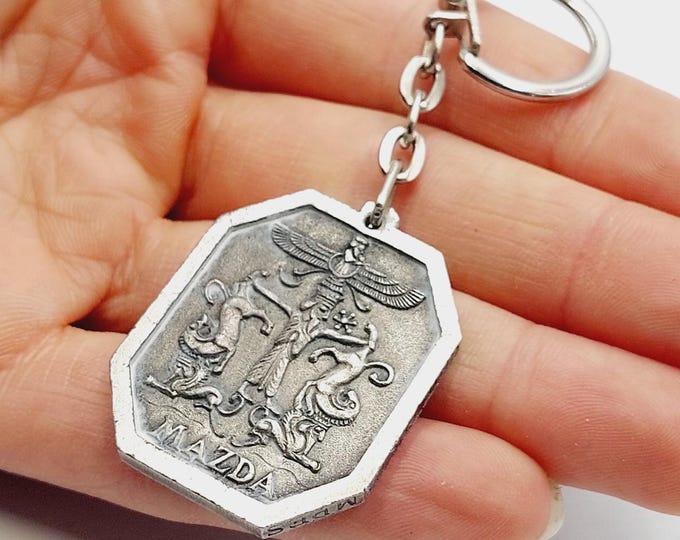 Vintage Zoroastrian Keychain