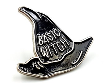 Basic Witch Lapel Pin ( Witch Hat Pin)