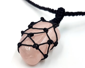 Rose Quartz Gemstone Necklace