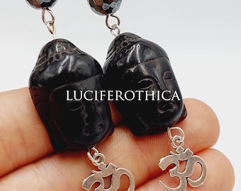 Buddha Aum Earrings ॐ