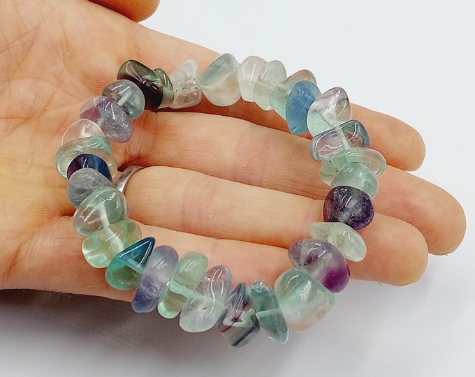 Rainbow Fluorite Bracelet