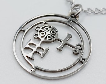 Sigil of Buer Pendant (Stainless Steel)