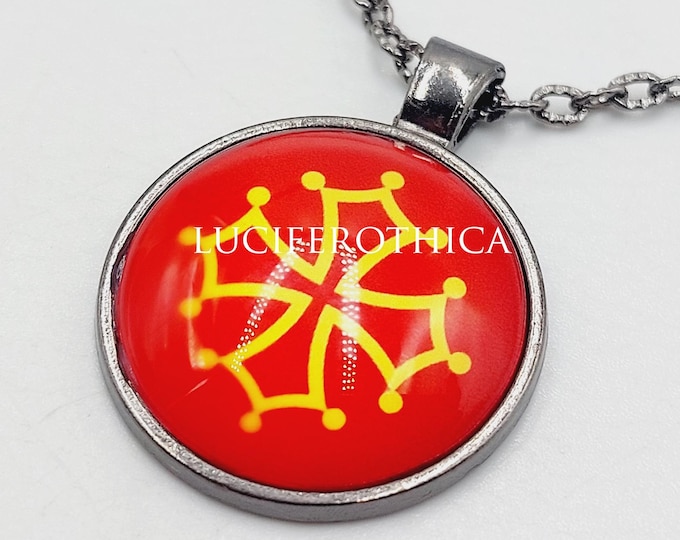 Original Occitan Cross Pendant / Cathar Cross Necklace