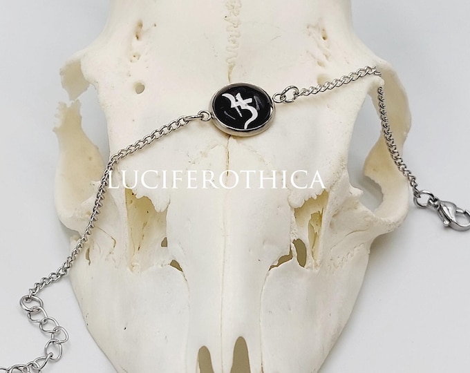 Sopor Aeternus Jusa Ankh Bracelet (Stainless Steel)