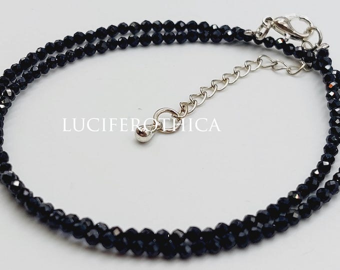 Spinell Beaded Choker / Bracelet (Two in One!)