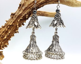 Boho Hoopskirt Earrings