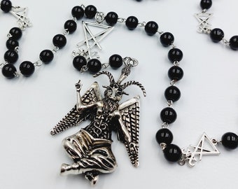 Baphomet Rosary.