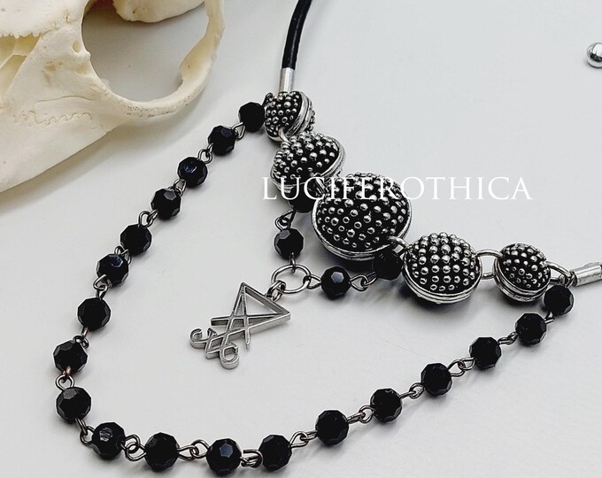 Classy Mini Sigil of Lucifer Necklace