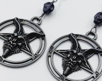 Sigil of Baphomet Earrings