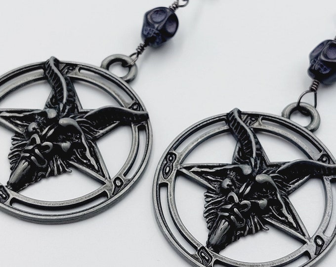 Sigil of Baphomet Earrings