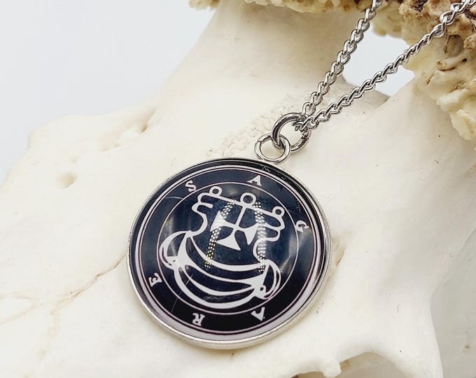 Sigil of Agares Necklace ( Stainless Steel)