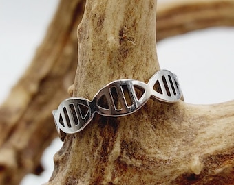 DNA Genetic Ring (Stainless Steel)
