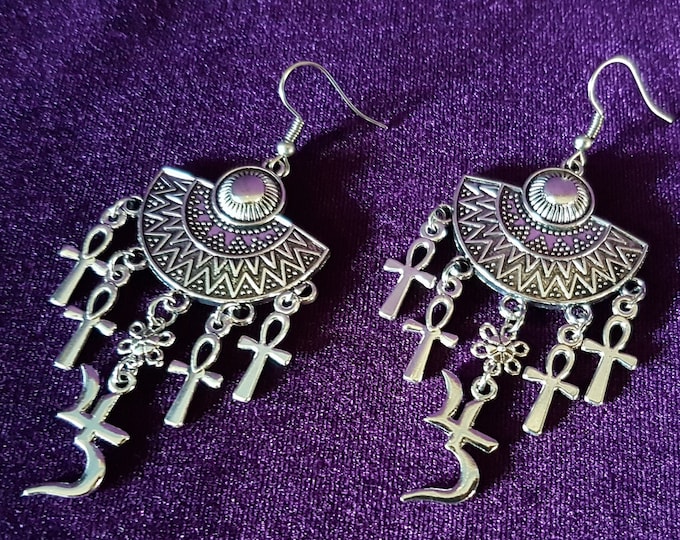 Sopor Aeternus Ankh Earrings