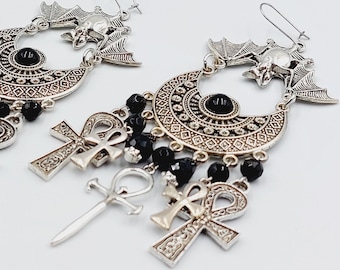 Vampire Ankh Royal Elite Earrings