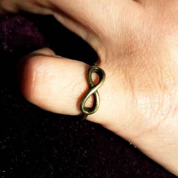 Elegant Infinity Ring