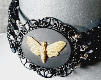 Death's-head Hawkmoth Choker