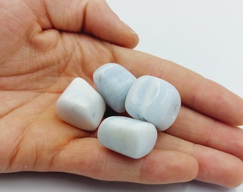 Mount Shasta Opalite Tumbled & Polished Stones - High grade