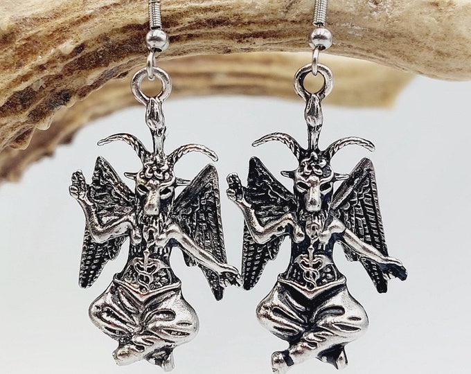 Baphomet Earrings (Stainless Steel)