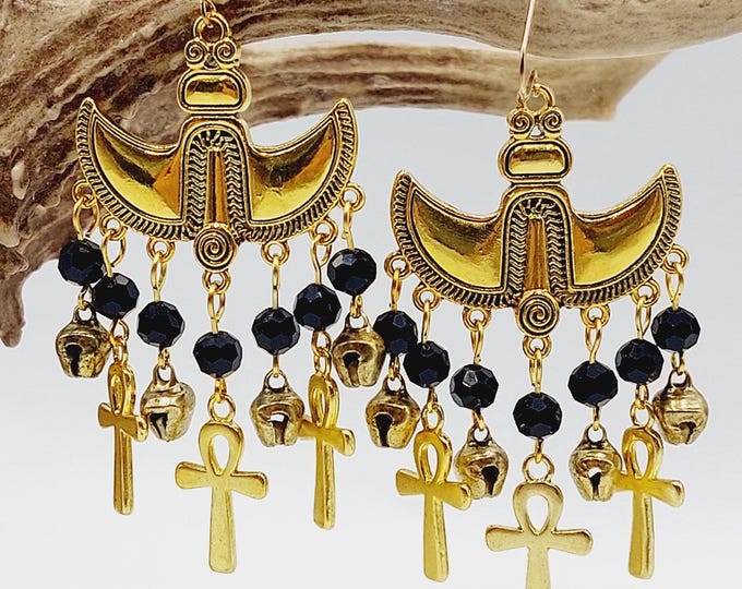 Egyptian Ankh Earrings